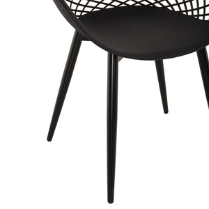ΠΟΛΥΘΡΟΝΑ ΠΟΛΥΠΡΟΠΥΛΕΝΙΟΥ ΜΑΥΡΗ ΜΕΤΑΛΛΙΚΑ ΠΟΔΙΑ ARIADNE HM8001.22 63x56x80Y εκ. - Pakobazaar