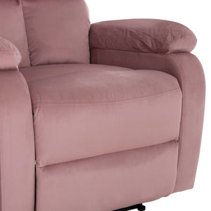 ΠΟΛΥΘΡΟΝΑ RELAX DIONI HM3296.02 ΡΟΖ ΒΕΛΟΥΔΟ 85x90x100Υεκ. - Pakobazaar