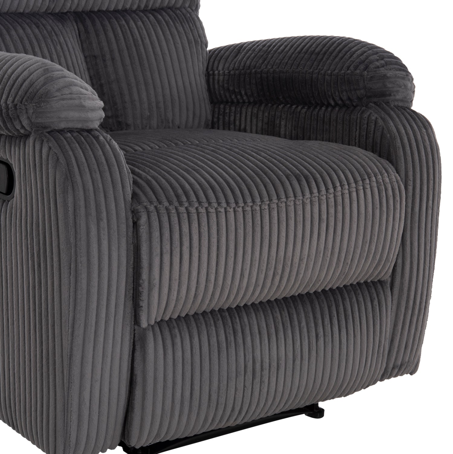 ΠΟΛΥΘΡΟΝΑ RELAX DIONI HM3296.11 ΓΚΡΙ ΡΙΓΕ ΥΦΑΣΜΑ 85x90x100Υεκ. - Pakobazaar