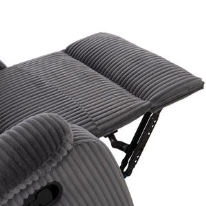 ΠΟΛΥΘΡΟΝΑ RELAX DIONI HM3296.11 ΓΚΡΙ ΡΙΓΕ ΥΦΑΣΜΑ 85x90x100Υεκ. - Pakobazaar