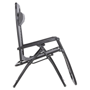 ΠΟΛΥΘΡΟΝΑ RELAX COMPANION HM5095.11 ΓΚΡΙ TEXTILENE-ΜΑΥΡΟ ΜΕΤΑΛΛΟ 67x145x110Υεκ. - Pakobazaar