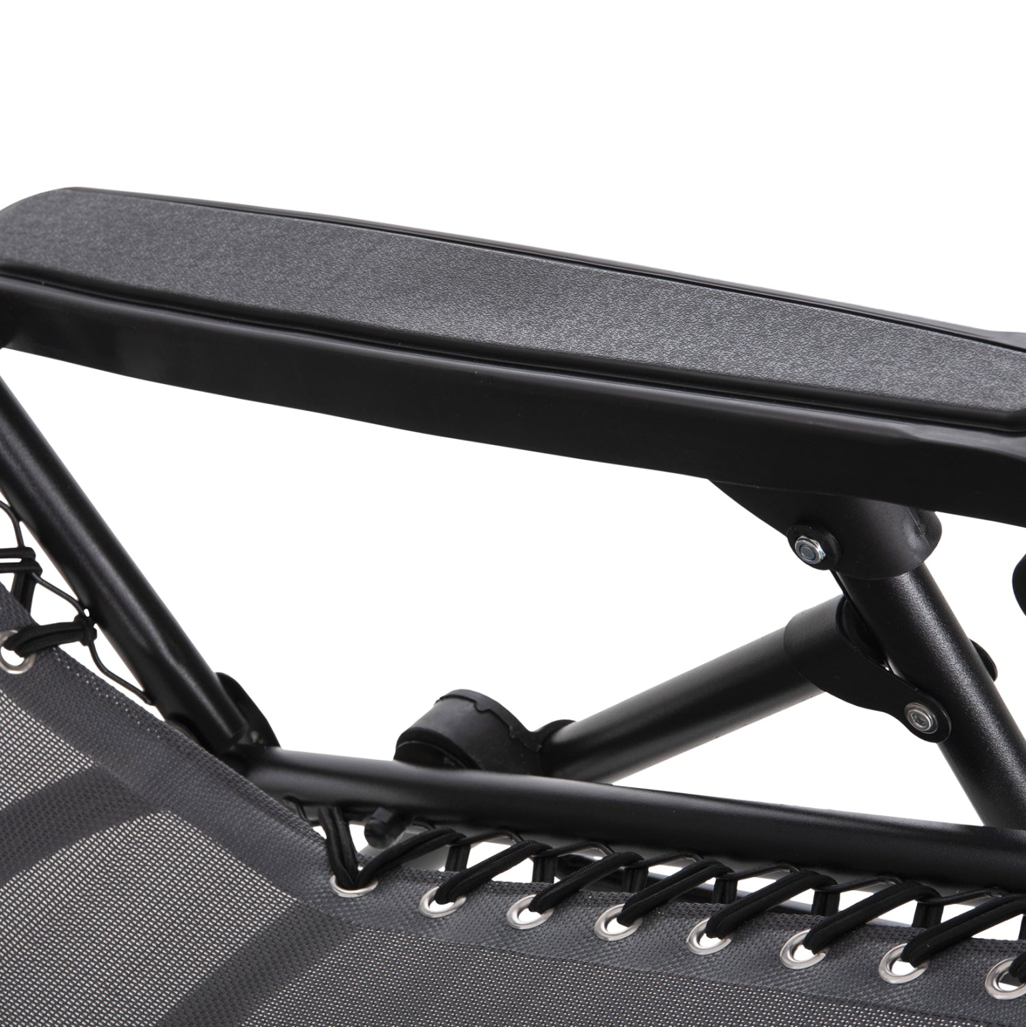 ΠΟΛΥΘΡΟΝΑ RELAX COMPANION HM5095.11 ΓΚΡΙ TEXTILENE-ΜΑΥΡΟ ΜΕΤΑΛΛΟ 67x145x110Υεκ. - Pakobazaar