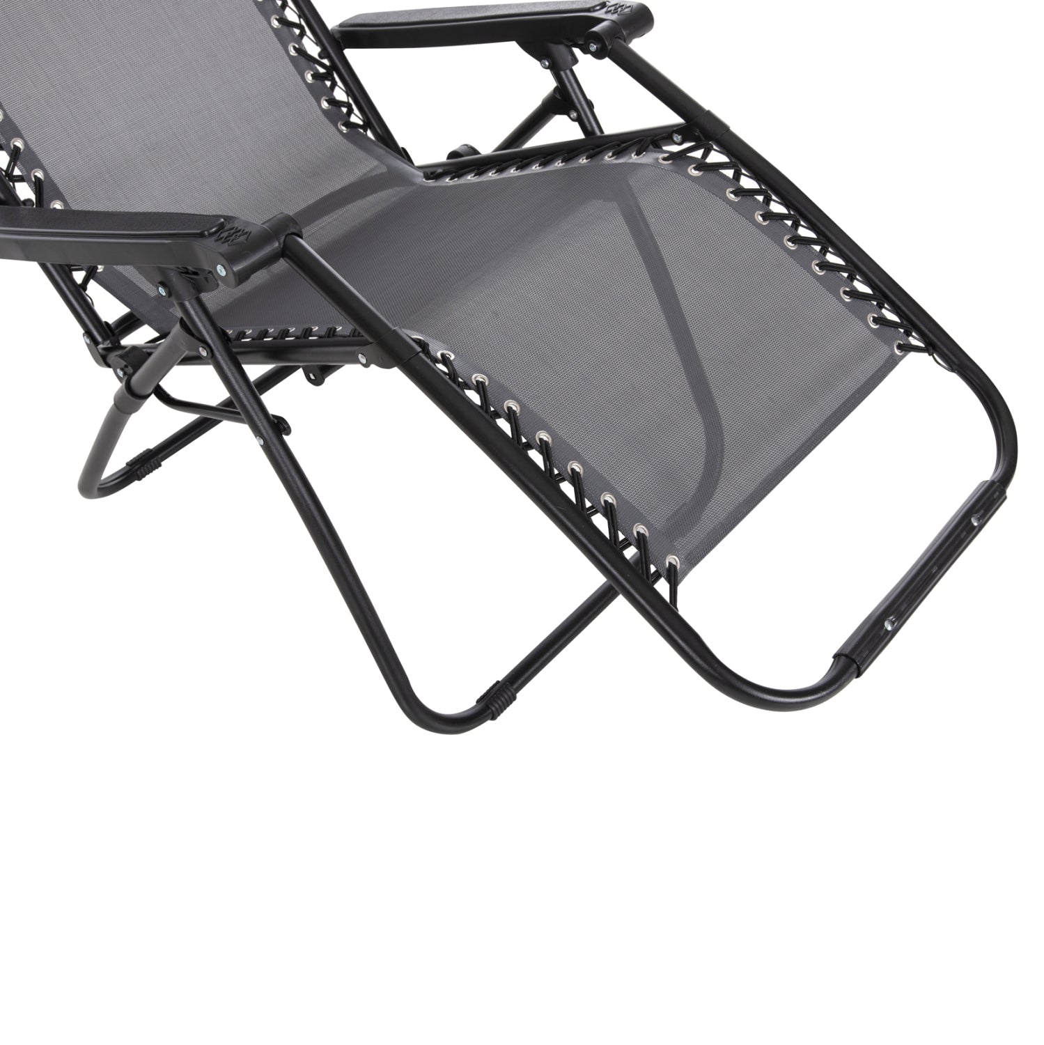 ΠΟΛΥΘΡΟΝΑ RELAX COMPANION HM5095.11 ΓΚΡΙ TEXTILENE-ΜΑΥΡΟ ΜΕΤΑΛΛΟ 67x145x110Υεκ. - Pakobazaar