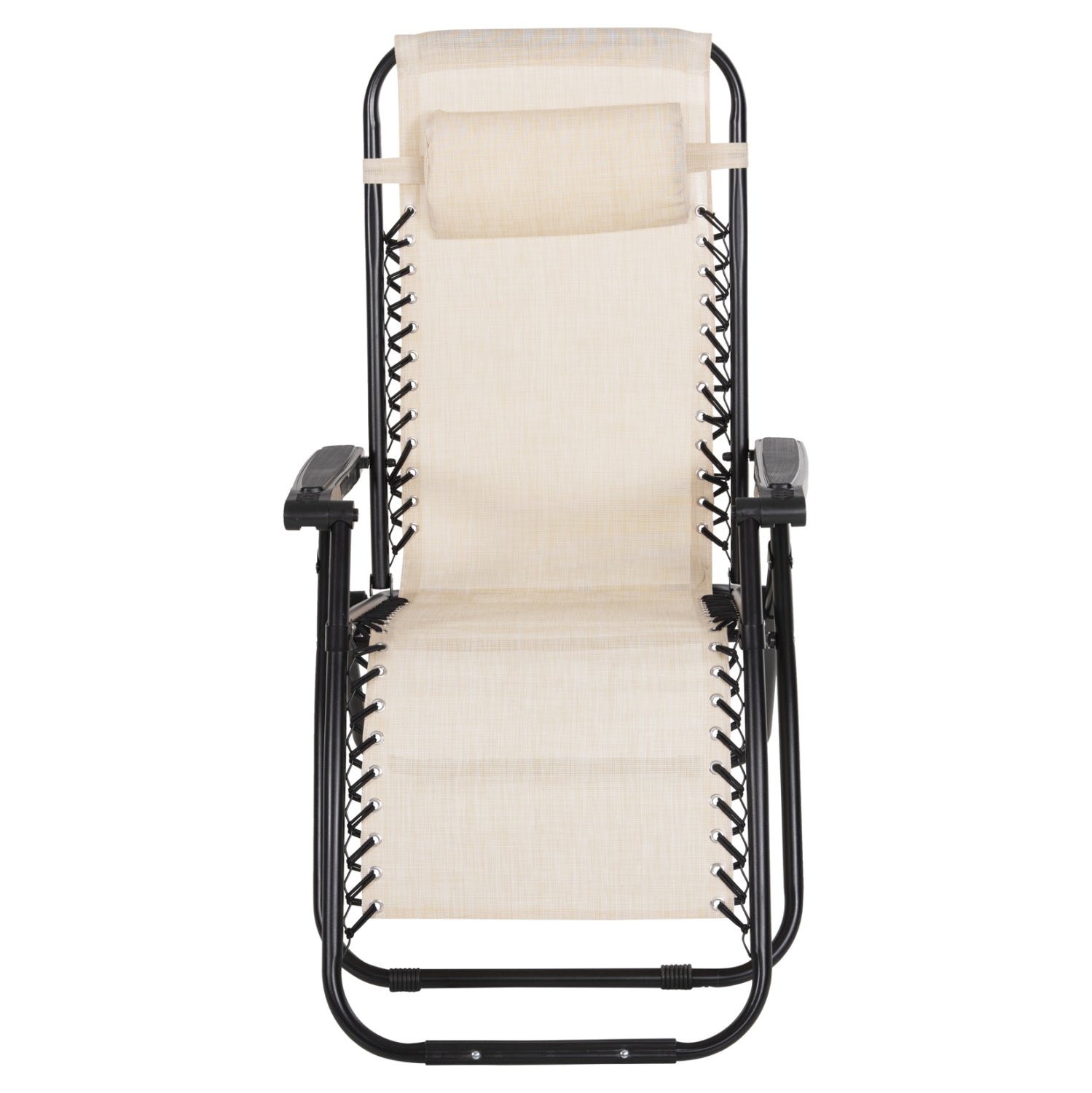 ΠΟΛΥΘΡΟΝΑ RELAX COMPANION HM5095.12 ΜΠΕΖ TEXTILENE-ΜΑΥΡΟ ΜΕΤΑΛΛΟ 67x145x110Υεκ. - Pakobazaar