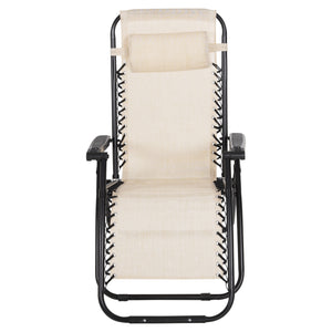 ΠΟΛΥΘΡΟΝΑ RELAX COMPANION HM5095.12 ΜΠΕΖ TEXTILENE-ΜΑΥΡΟ ΜΕΤΑΛΛΟ 67x145x110Υεκ. - Pakobazaar