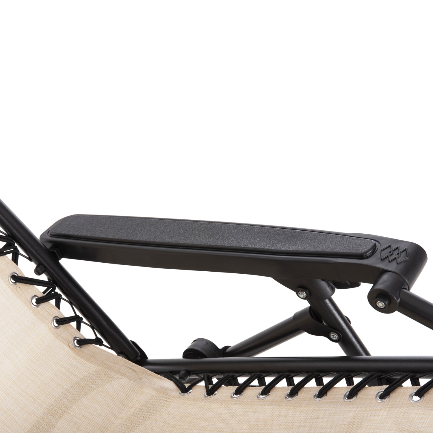 ΠΟΛΥΘΡΟΝΑ RELAX COMPANION HM5095.12 ΜΠΕΖ TEXTILENE-ΜΑΥΡΟ ΜΕΤΑΛΛΟ 67x145x110Υεκ. - Pakobazaar