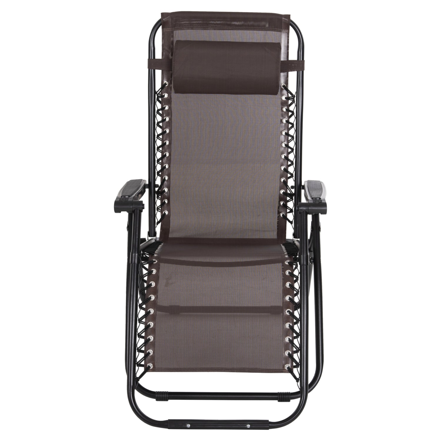ΠΟΛΥΘΡΟΝΑ RELAX COMPANION HM5095.13 ΚΑΦΕ TEXTILENE-ΜΑΥΡΟ ΜΕΤΑΛΛΟ 67x145x110Υεκ. - Pakobazaar