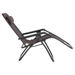 ΠΟΛΥΘΡΟΝΑ RELAX COMPANION HM5095.13 ΚΑΦΕ TEXTILENE-ΜΑΥΡΟ ΜΕΤΑΛΛΟ 67x145x110Υεκ. - Pakobazaar