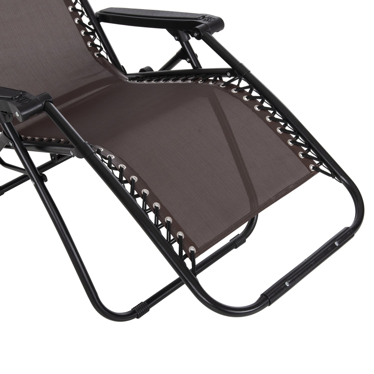 ΠΟΛΥΘΡΟΝΑ RELAX COMPANION HM5095.13 ΚΑΦΕ TEXTILENE-ΜΑΥΡΟ ΜΕΤΑΛΛΟ 67x145x110Υεκ. - Pakobazaar