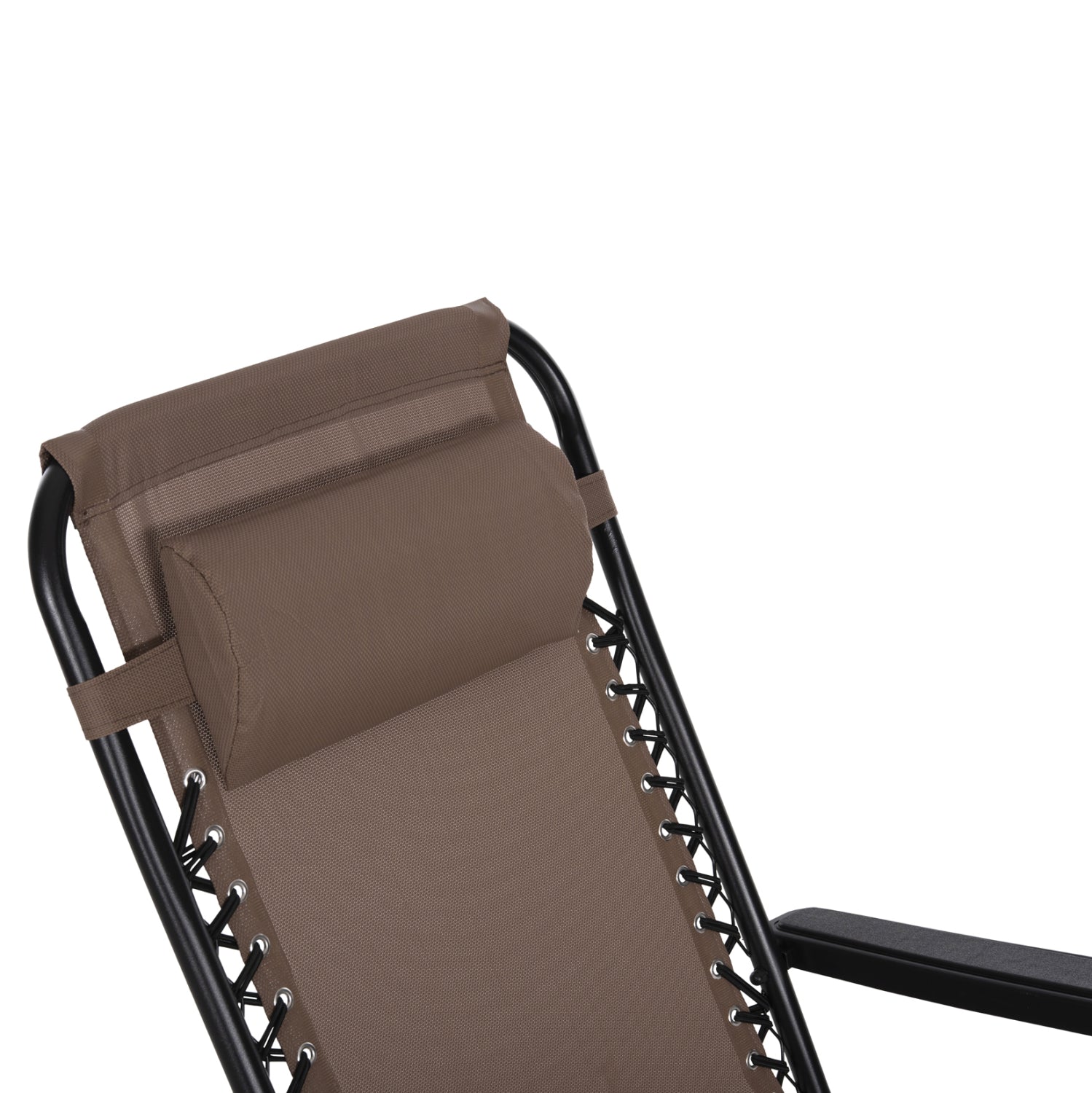 ΠΟΛΥΘΡΟΝΑ RELAX COMPANION HM5095.14 ΣΑΜΠΑΝΙ TEXTILENE-ΜΑΥΡΟ ΜΕΤΑΛΛΟ 67x145x110Υεκ. - Pakobazaar