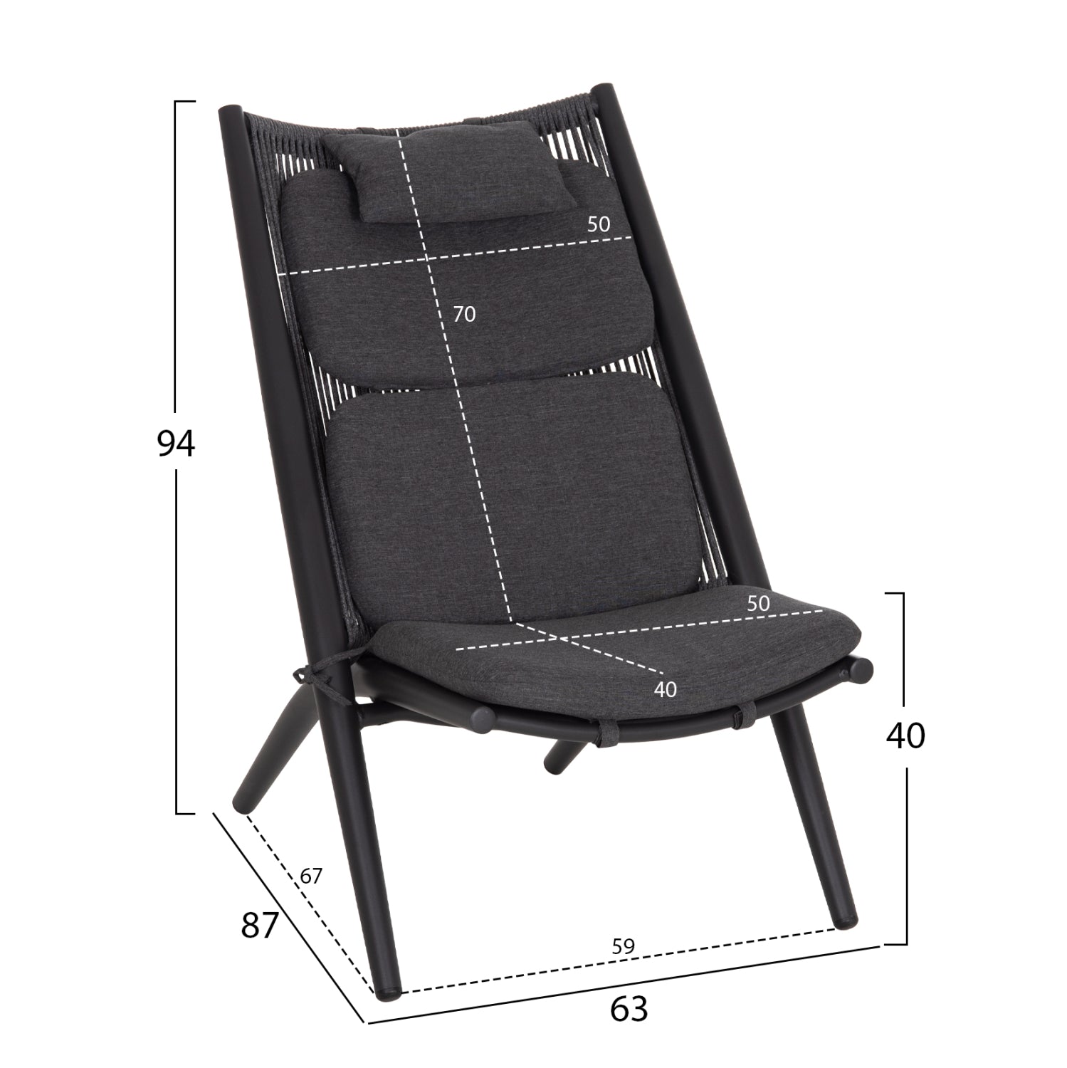 ΠΟΛΥΘΡΟΝΑ RELAX REMUS HM6642.01 ΑΛΟΥΜΙΝΙΟ ΑΝΘΡΑΚΙ-ΣΧΟΙΝΙ OLEFIN ΑΝΘΡΑΚΙ 63x87x94Υεκ.