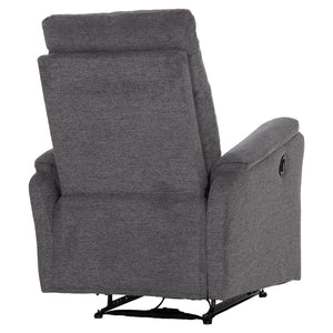 ΠΟΛΥΘΡΟΝΑ RELAX ΜΕ ΗΛΕΚΤΡΙΚΗ ΑΝΑΚΛΙΣΗ SYNTHIA HM3309.03 ΓΚΡΙ ΥΦΑΣΜΑ 75x86x100Yεκ - Pakobazaar
