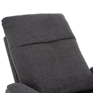ΠΟΛΥΘΡΟΝΑ RELAX ΜΕ ΗΛΕΚΤΡΙΚΗ ΑΝΑΚΛΙΣΗ SYNTHIA HM3309.03 ΓΚΡΙ ΥΦΑΣΜΑ 75x86x100Yεκ - Pakobazaar