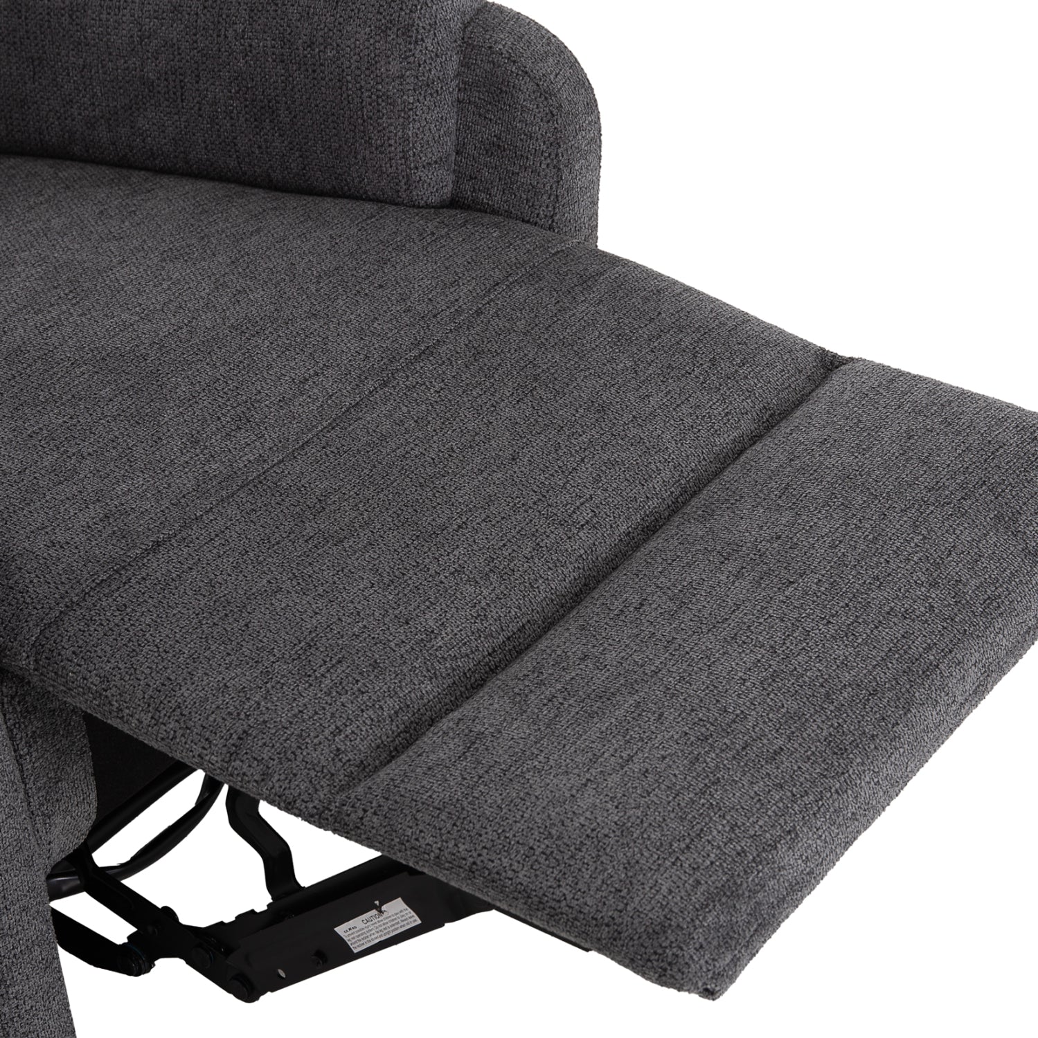 ΠΟΛΥΘΡΟΝΑ RELAX ΜΕ ΗΛΕΚΤΡΙΚΗ ΑΝΑΚΛΙΣΗ SYNTHIA HM3309.03 ΓΚΡΙ ΥΦΑΣΜΑ 75x86x100Yεκ - Pakobazaar