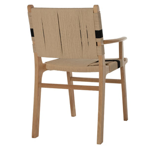 ΠΟΛΥΘΡΟΝΑ BAND RUBBERWOOD ΚΑΙ ΣΧΟΙΝΙ 62,5x60x88Yεκ.HM9324.01 - Pakobazaar