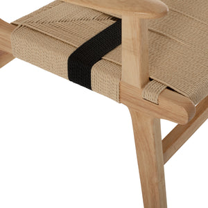 ΠΟΛΥΘΡΟΝΑ BAND RUBBERWOOD ΚΑΙ ΣΧΟΙΝΙ 62,5x60x88Yεκ.HM9324.01 - Pakobazaar