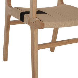 ΠΟΛΥΘΡΟΝΑ BAND RUBBERWOOD ΚΑΙ ΣΧΟΙΝΙ 62,5x60x88Yεκ.HM9324.01 - Pakobazaar