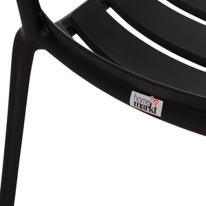 ΠΟΛΥΘΡΟΝΑ ΣΑΛΟΝΙΟΥ ΠΟΛΥΠΡΟΠΥΛΕΝΙΟΥ KORVER HM6333.02 ΜΑΥΡΗ 63.5x65x76Υεκ. - Pakobazaar