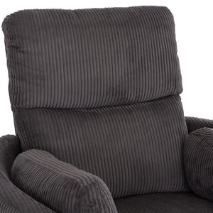 ΠΟΛΥΘΡΟΝΑ ΘΗΛΑΣΜΟΥ/RELAX VELMORA HM3300.01 ΓΚΡΙ ΚΟΤΛΕ ΥΦΑΣΜΑ 100x90x100Υεκ - Pakobazaar