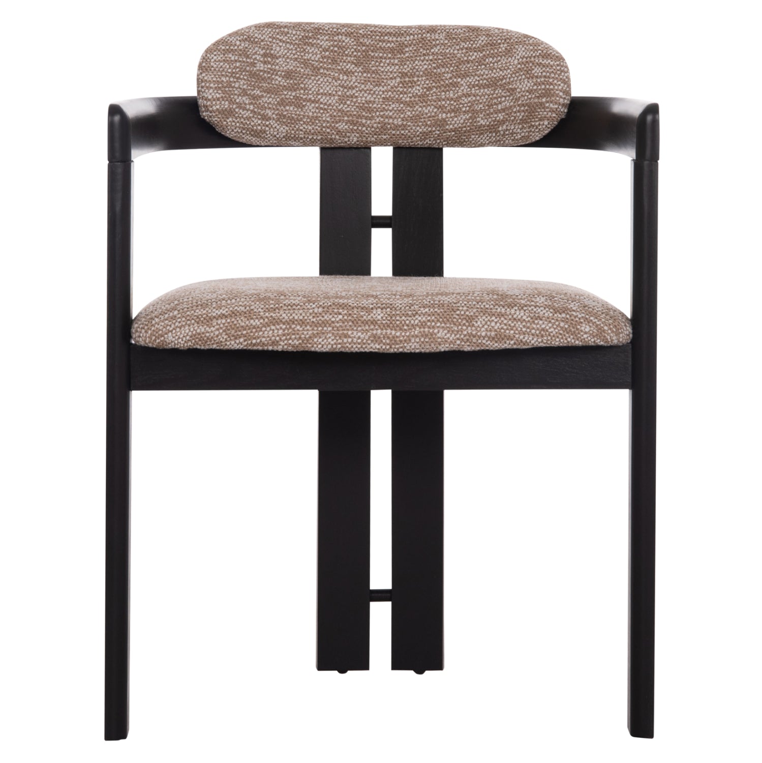 ΠΟΛΥΘΡΟΝΑ ΤΡΑΠΕΖΑΡΙΑΣ KALL HM18247.02 ΚΑΦΕ ΥΦΑΣΜΑ--PLYWOOD ΣΕ ΜΑΥΡΟ 56x45x73Υεκ - Pakobazaar
