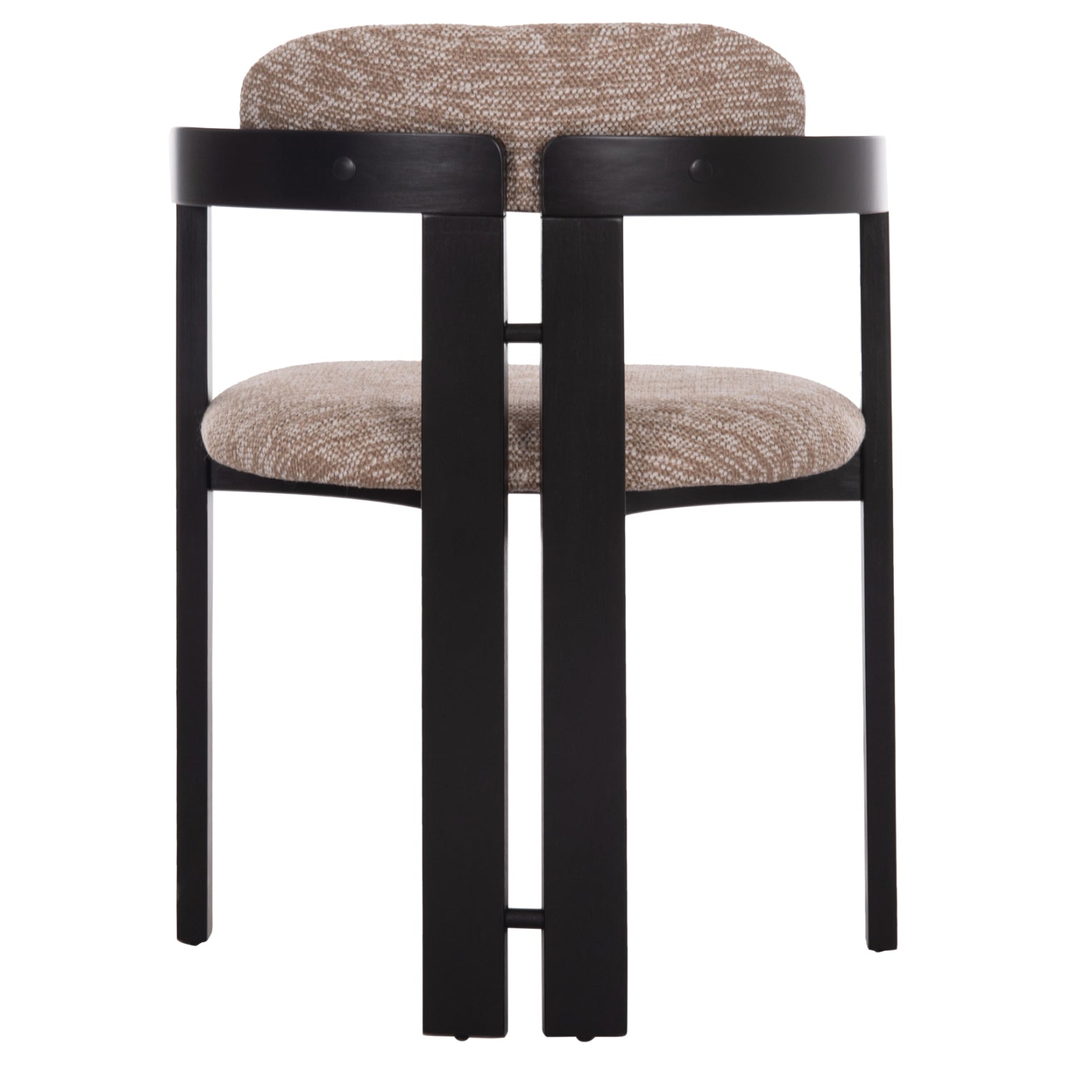 ΠΟΛΥΘΡΟΝΑ ΤΡΑΠΕΖΑΡΙΑΣ KALL HM18247.02 ΚΑΦΕ ΥΦΑΣΜΑ--PLYWOOD ΣΕ ΜΑΥΡΟ 56x45x73Υεκ - Pakobazaar