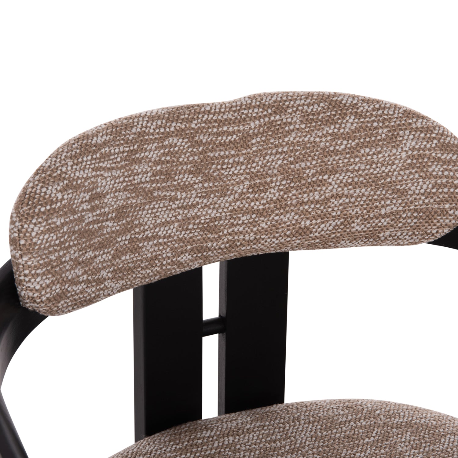 ΠΟΛΥΘΡΟΝΑ ΤΡΑΠΕΖΑΡΙΑΣ KALL HM18247.02 ΚΑΦΕ ΥΦΑΣΜΑ--PLYWOOD ΣΕ ΜΑΥΡΟ 56x45x73Υεκ - Pakobazaar
