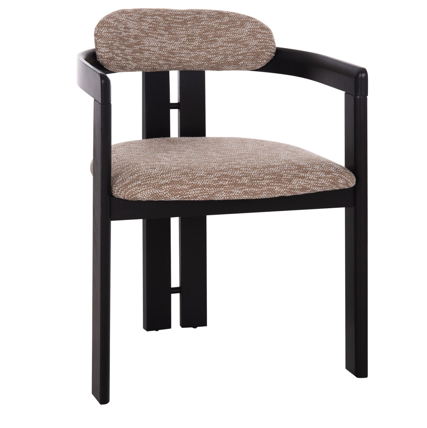 ΠΟΛΥΘΡΟΝΑ ΤΡΑΠΕΖΑΡΙΑΣ KALL HM18247.02 ΚΑΦΕ ΥΦΑΣΜΑ--PLYWOOD ΣΕ ΜΑΥΡΟ 56x45x73Υεκ - Pakobazaar
