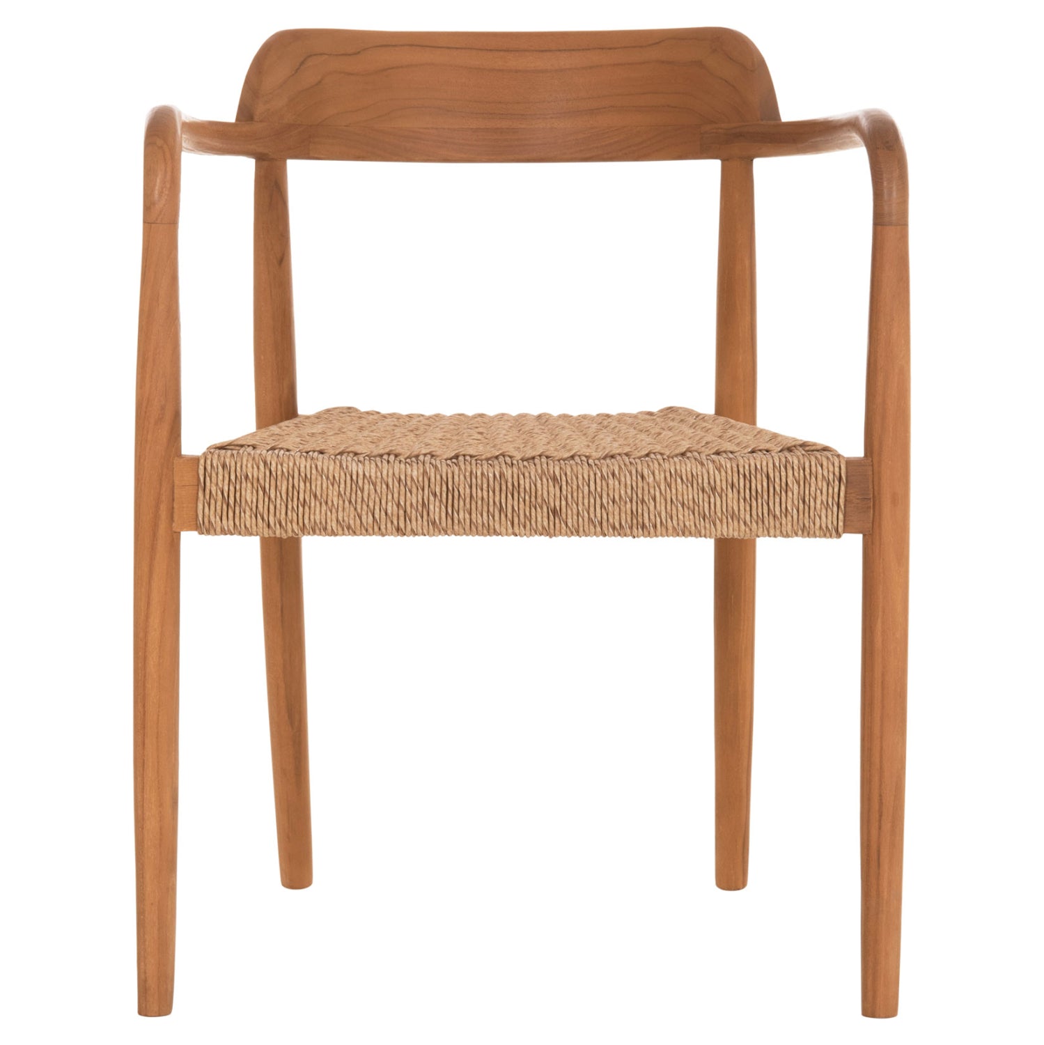 ΠΟΛΥΘΡΟΝΑ ΤΡΑΠΕΖΑΡΙΑΣ ROBBY HM18350 ΞΥΛΟ TEAK & ΣΧΟΙΝΙ VIRO ΦΥΣΙΚΟ 55x50x71Υεκ. - Pakobazaar