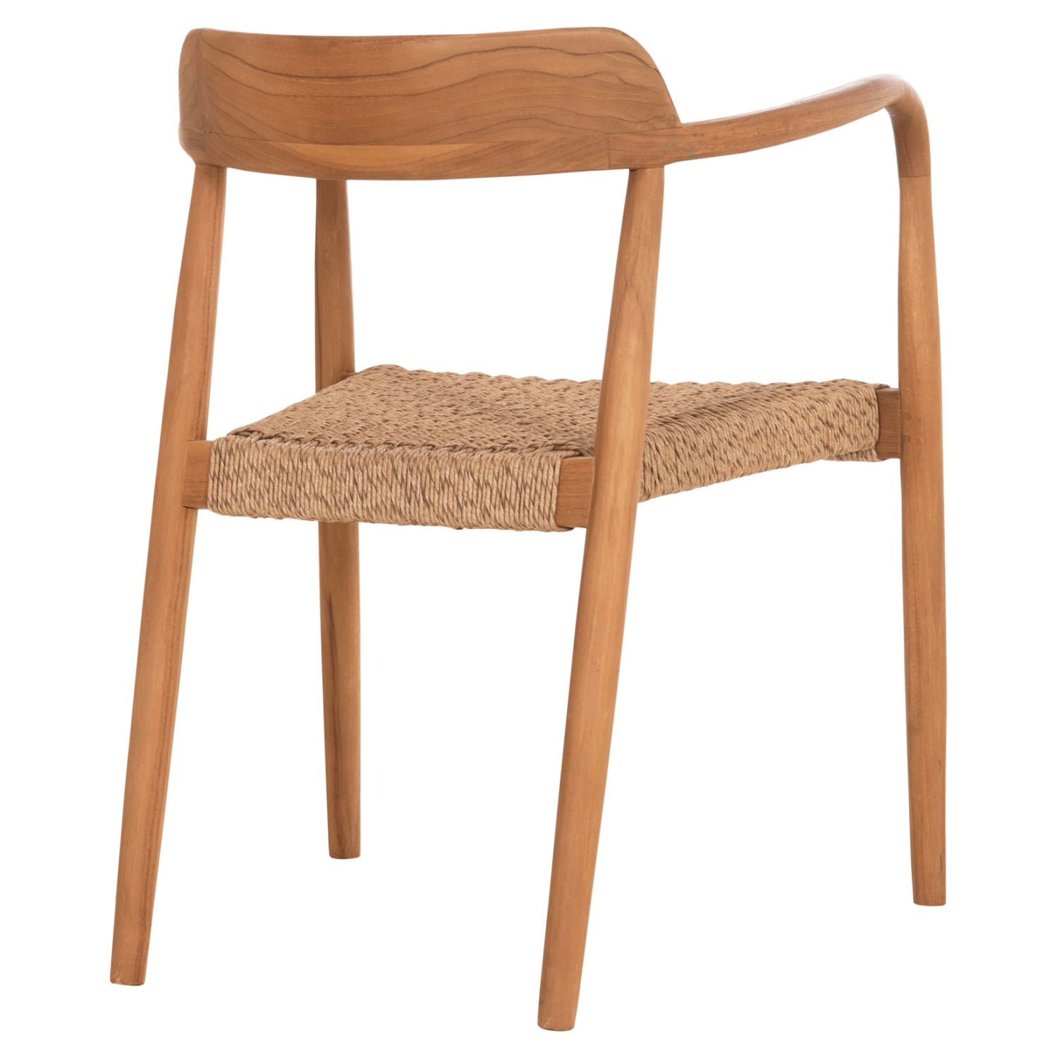 ΠΟΛΥΘΡΟΝΑ ΤΡΑΠΕΖΑΡΙΑΣ ROBBY HM18350 ΞΥΛΟ TEAK & ΣΧΟΙΝΙ VIRO ΦΥΣΙΚΟ 55x50x71Υεκ. - Pakobazaar