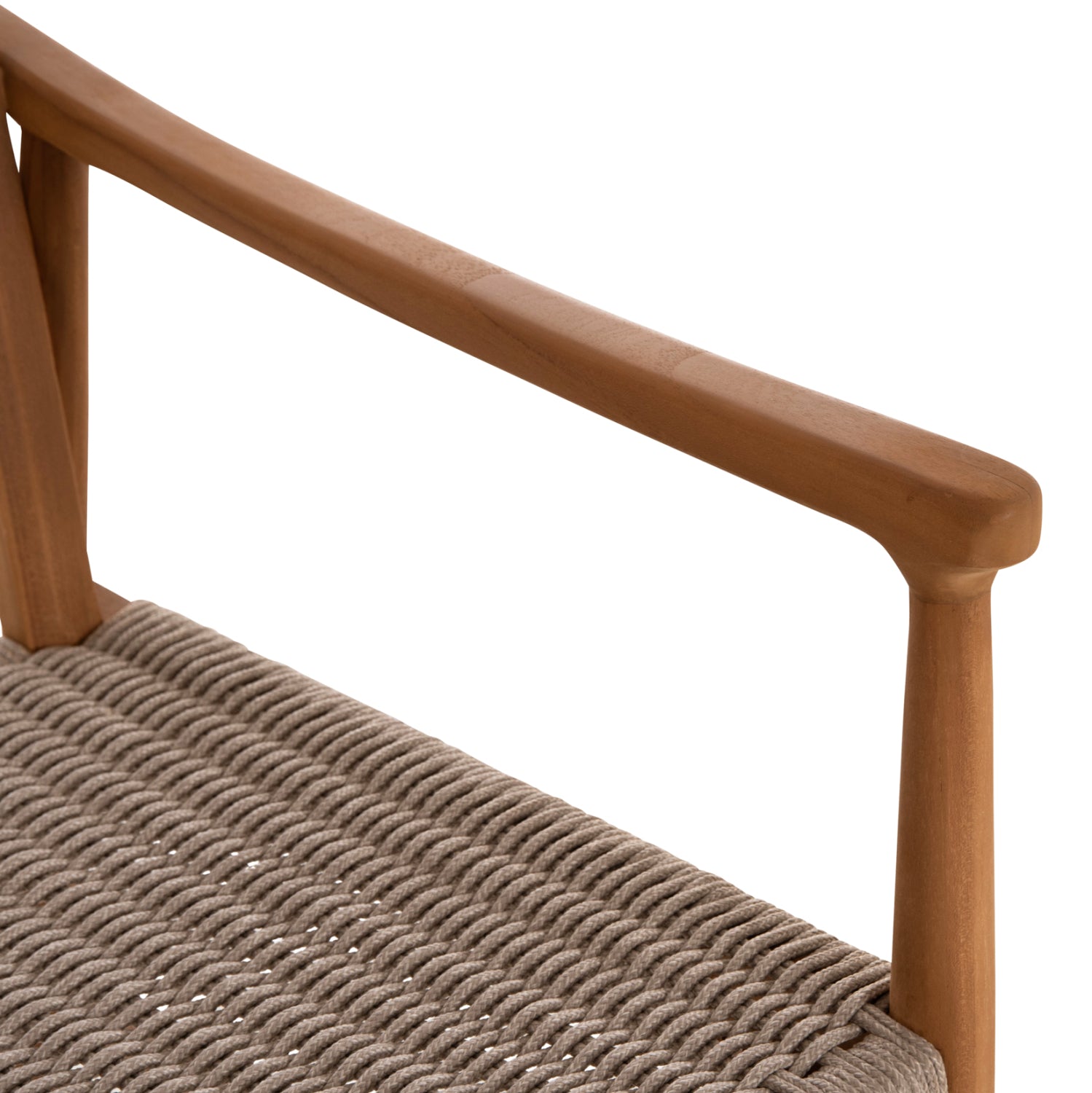 ΠΟΛΥΘΡΟΝΑ ΤΡΑΠΕΖΑΡΙΑΣ ROBIN HM18351 ΞΥΛΟ TEAK & ΣΧΟΙΝΙ VIRO ΦΥΣΙΚΟ 53,5x60x78Υεκ - Pakobazaar