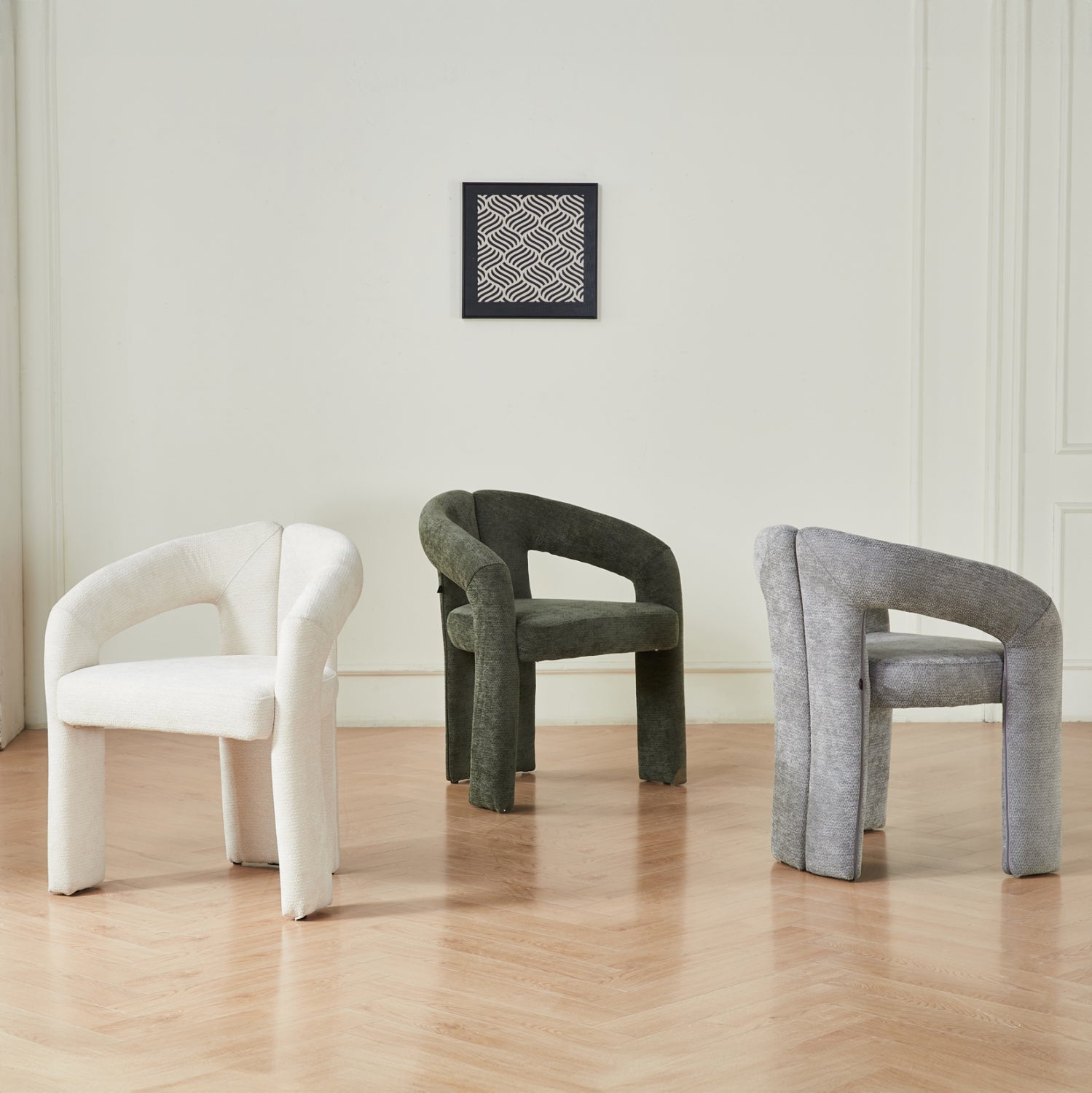 ΠΟΛΥΘΡΟΝΑ ΤΡΑΠΕΖΑΡΙΑΣ NEZA HM18362.04 ΠΡΑΣΙΝΟ ΥΦΑΣΜΑ 64x60x76,5Υεκ - Pakobazaar