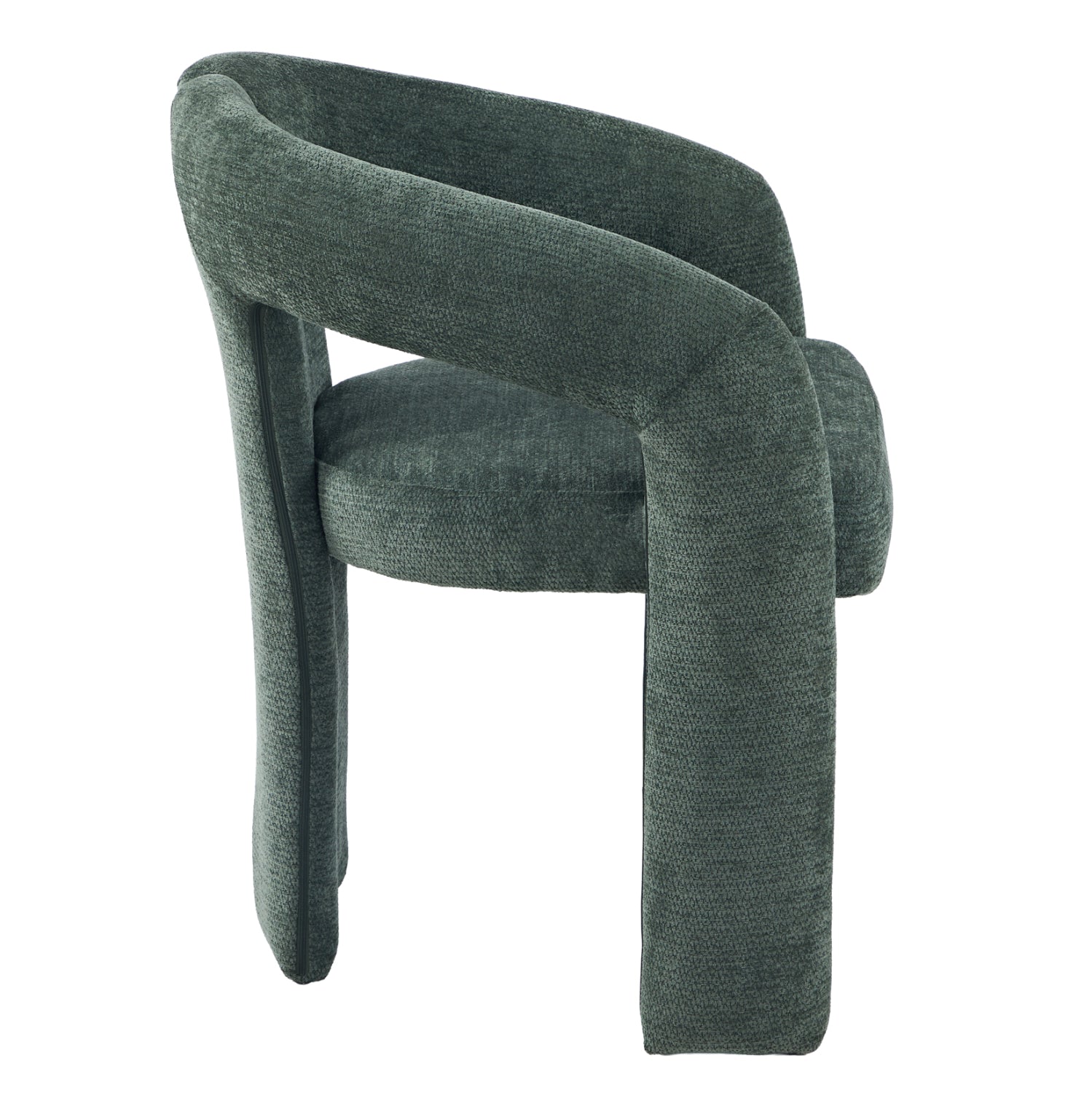 ΠΟΛΥΘΡΟΝΑ ΤΡΑΠΕΖΑΡΙΑΣ NEZA HM18362.04 ΠΡΑΣΙΝΟ ΥΦΑΣΜΑ 64x60x76,5Υεκ - Pakobazaar