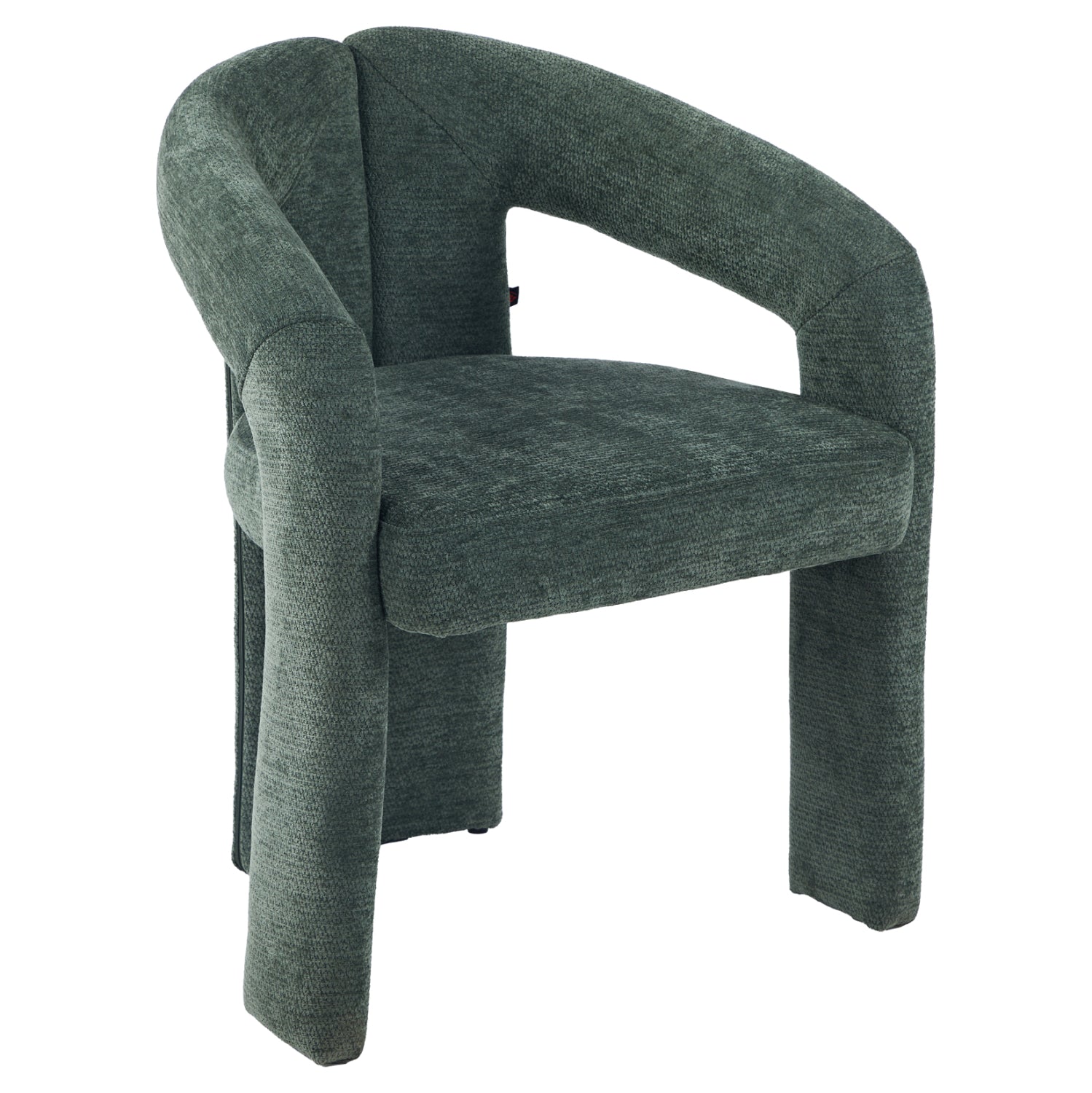 ΠΟΛΥΘΡΟΝΑ ΤΡΑΠΕΖΑΡΙΑΣ NEZA HM18362.04 ΠΡΑΣΙΝΟ ΥΦΑΣΜΑ 64x60x76,5Υεκ - Pakobazaar