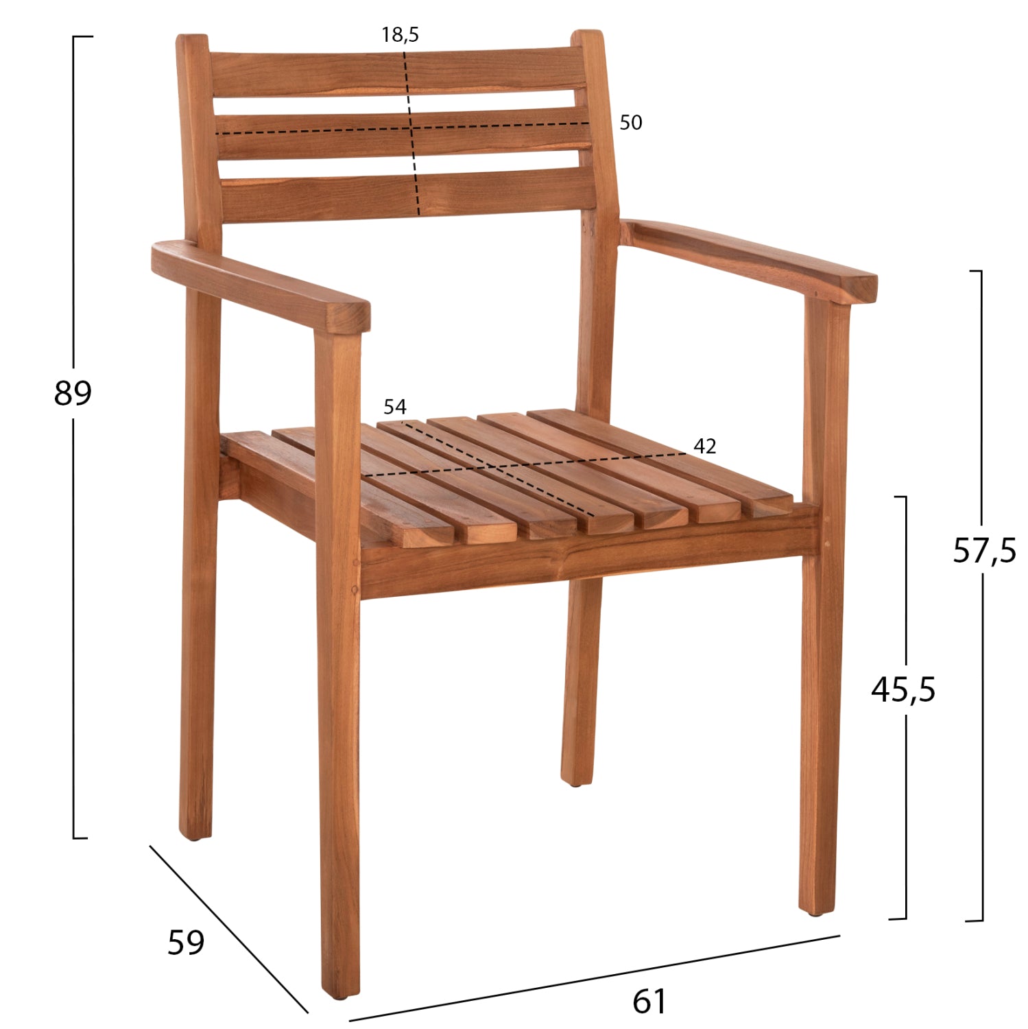 ΠΟΛΥΘΡΟΝΑ ΤΡΑΠΕΖΑΡΙΑΣ HENDER HM6329 ΞΥΛΟ ΤΕΑΚ ΣΕ ΦΥΣΙΚΟ 61x59x89Υεκ. - Pakobazaar