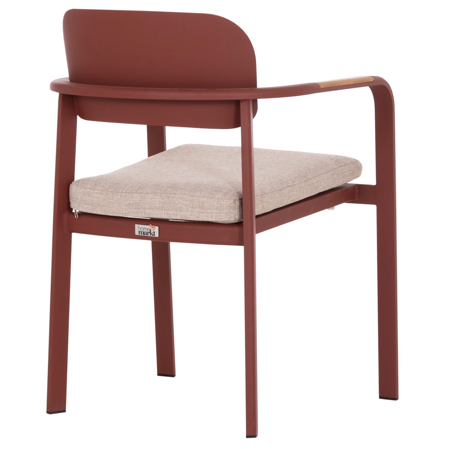 ΠΟΛΥΘΡΟΝΑ ΤΡΑΠΕΖΑΡΙΑΣ ELARA HM6414.07 ΚΕΡΑΜΙΔΙ ΑΛΟΥΜΙΝΙΟ-ΜΠΕΖ OLEFIN--TEAK 56x62x78Υεκ - Pakobazaar