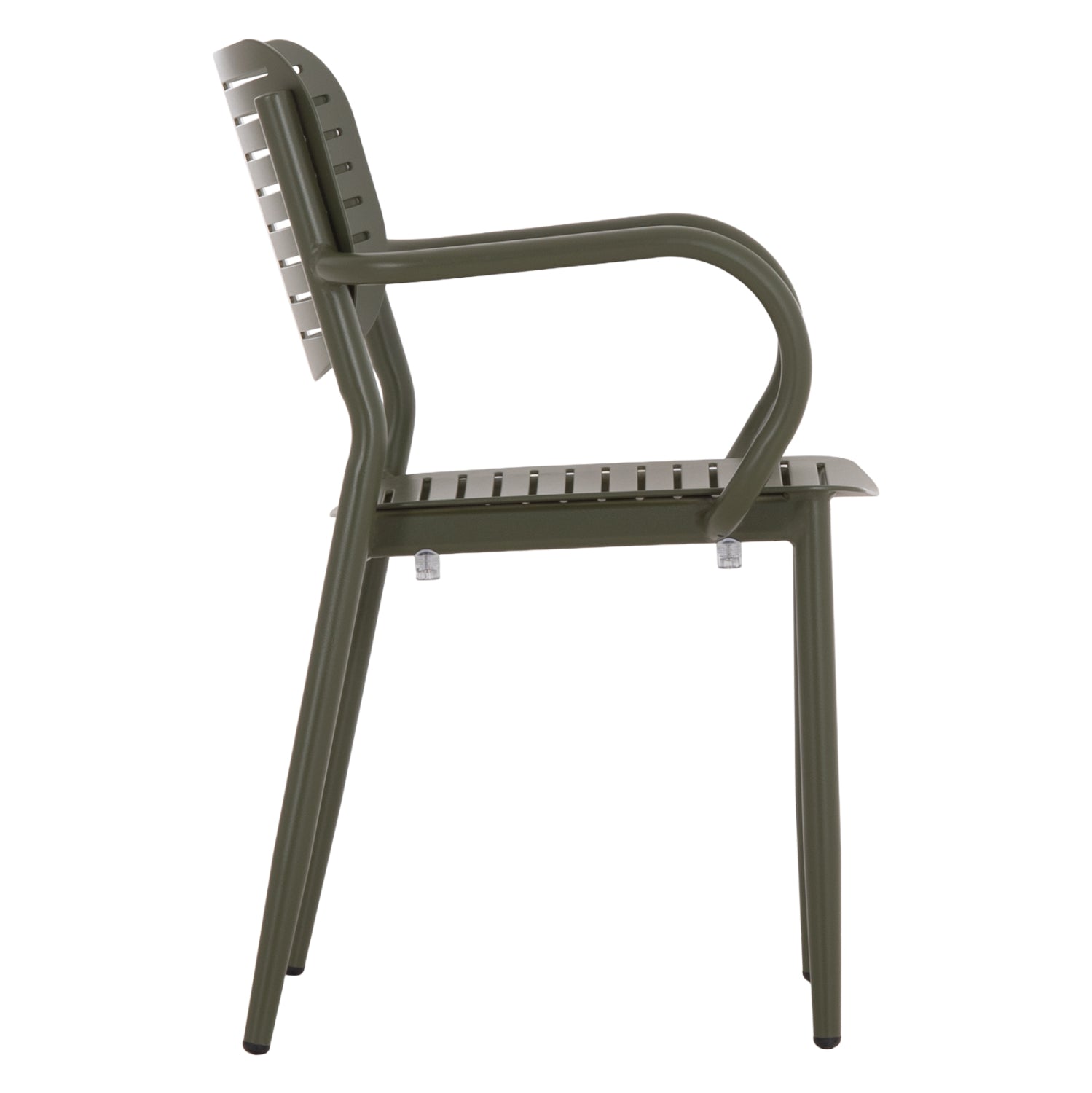 ΠΟΛΥΘΡΟΝΑ ΤΡΑΠΕΖΑΡΙΑΣ HILLIARD HM6644.07 ΑΛΟΥΜΙΝΙΟ ΣΕ OLIVE GREEN 58x52x78Υεκ - Pakobazaar