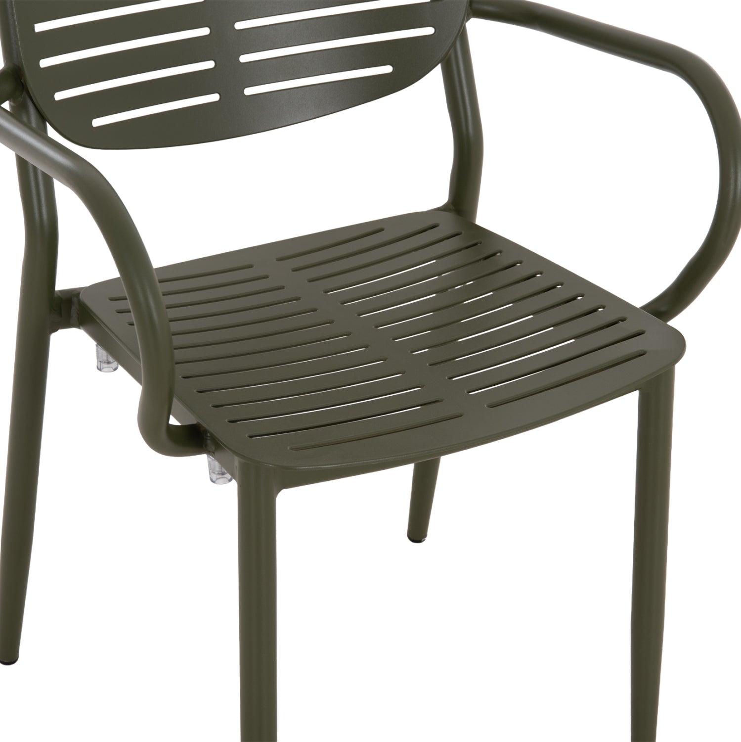 ΠΟΛΥΘΡΟΝΑ ΤΡΑΠΕΖΑΡΙΑΣ HILLIARD HM6644.07 ΑΛΟΥΜΙΝΙΟ ΣΕ OLIVE GREEN 58x52x78Υεκ - Pakobazaar