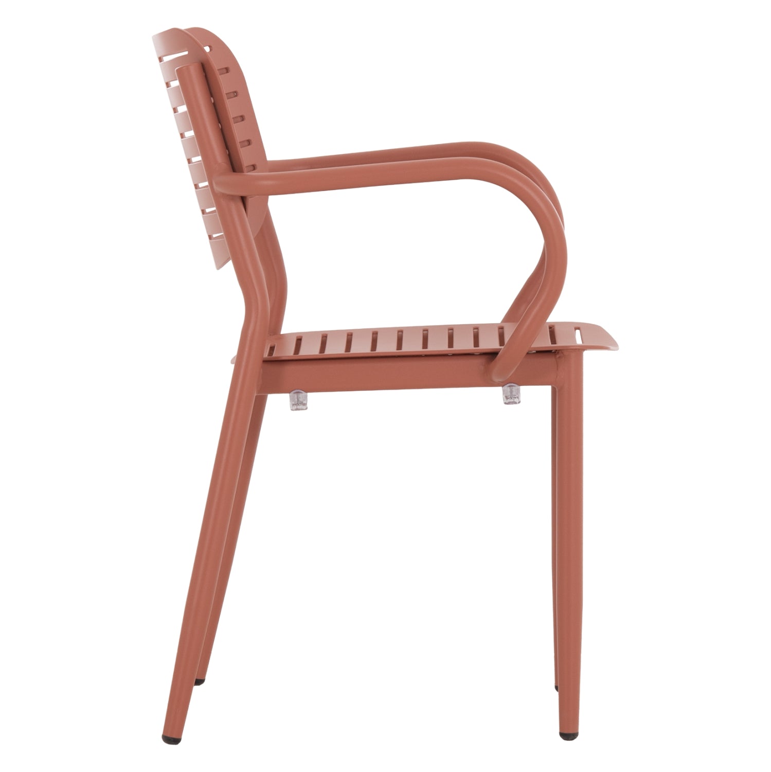 ΠΟΛΥΘΡΟΝΑ ΤΡΑΠΕΖΑΡΙΑΣ HILLIARD HM6644.08 ΑΛΟΥΜΙΝΙΟ ΣΕ TERRACOTTA 58x52x78Υεκ - Pakobazaar
