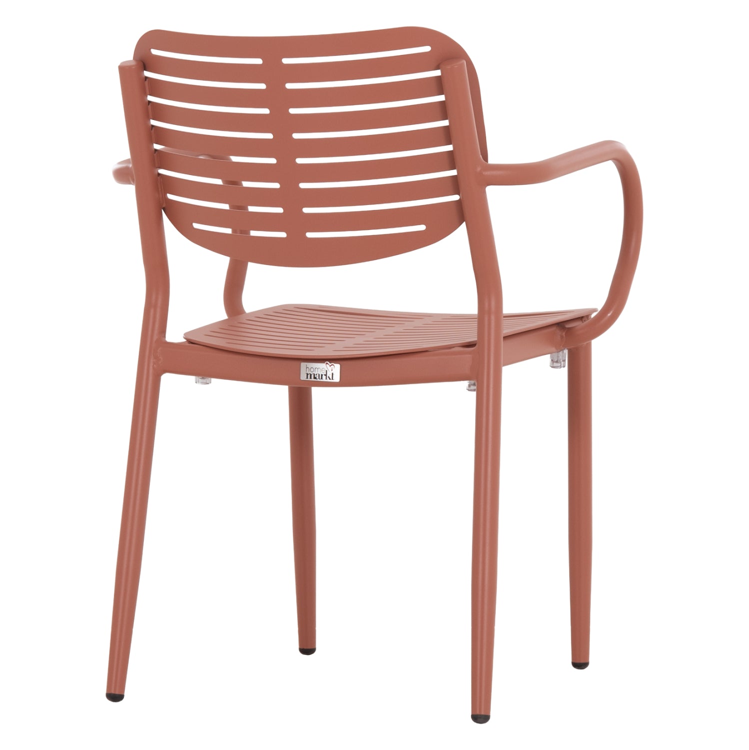 ΠΟΛΥΘΡΟΝΑ ΤΡΑΠΕΖΑΡΙΑΣ HILLIARD HM6644.08 ΑΛΟΥΜΙΝΙΟ ΣΕ TERRACOTTA 58x52x78Υεκ - Pakobazaar