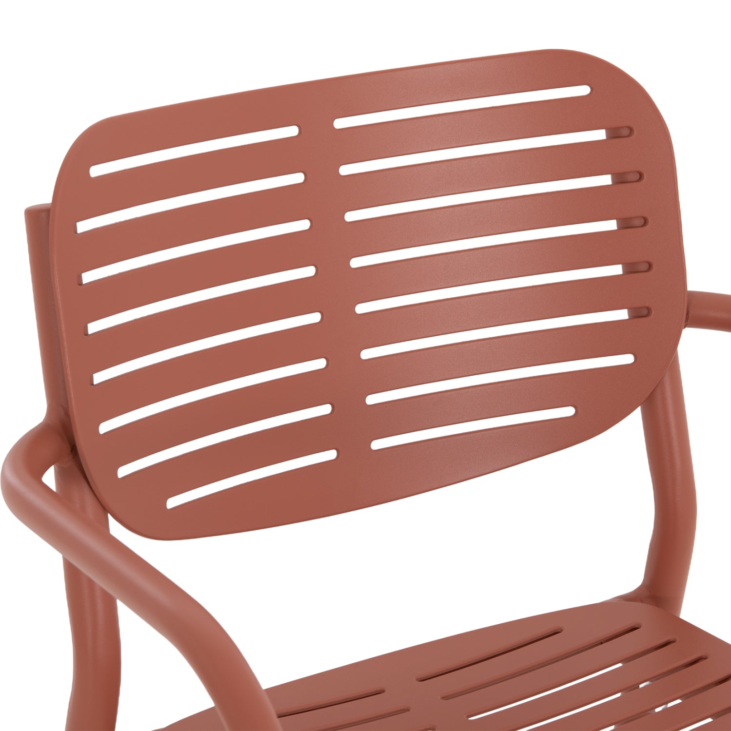ΠΟΛΥΘΡΟΝΑ ΤΡΑΠΕΖΑΡΙΑΣ HILLIARD HM6644.08 ΑΛΟΥΜΙΝΙΟ ΣΕ TERRACOTTA 58x52x78Υεκ - Pakobazaar