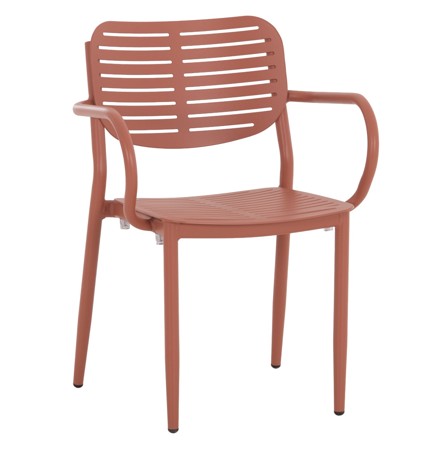 ΠΟΛΥΘΡΟΝΑ ΤΡΑΠΕΖΑΡΙΑΣ HILLIARD HM6644.08 ΑΛΟΥΜΙΝΙΟ ΣΕ TERRACOTTA 58x52x78Υεκ - Pakobazaar