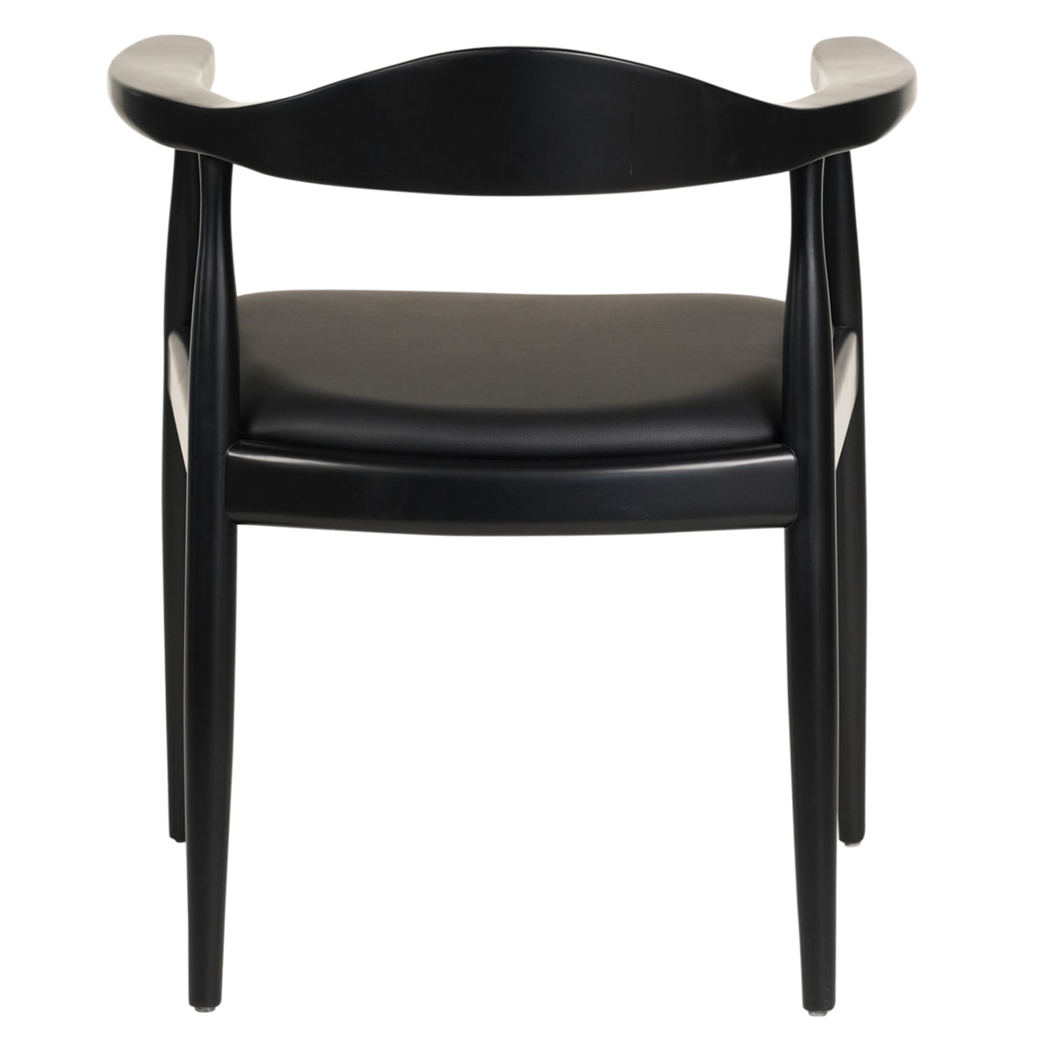 ΠΟΛΥΘΡΟΝΑ ΤΡΑΠΕΖΑΡΙΑΣ ADOR HM9948.02 RUBBERWOOD ΚΑΙ PU-ΜΑΥΡΟ 62x54x76,5Υεκ - Pakobazaar