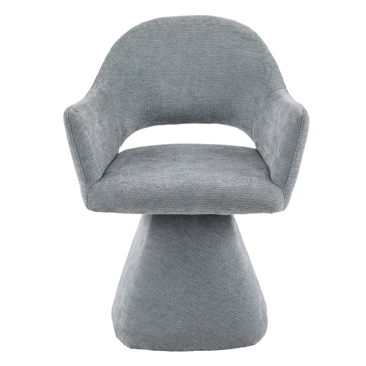 ΠΟΛΥΘΡΟΝΑ ΤΡΑΠΕΖΑΡΙΑΣ ΠΕΡΙΣΤΡΕΦΟΜΕΝΗ SIMA HM18360.01 ΓΚΡΙ ΥΦΑΣΜΑ 64x61x84,5Υεκ - Pakobazaar