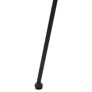 ΠΟΛΥΘΡΟΝΑ ΤΥΠΟΥ ΦΩΛΙΑ ΜΕΤΑΛΛΙΚΗ ALLEGRA HM5458.11 ΜΕ WICKER ΜΠΕΖ 73x78x88Υεκ. - Pakobazaar
