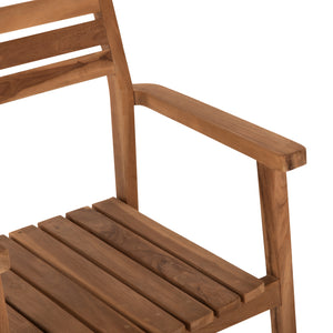 ΠΟΛΥΘΡΟΝΑ ERIETTA ΞΥΛΟ TEAK ΣΤΟΙΒΑΖΟΜΕΝΗ HM9534 ΣΕ ΦΥΣΙΚΟ ΧΡΩΜΑ 60x54x87Y εκ. - Pakobazaar