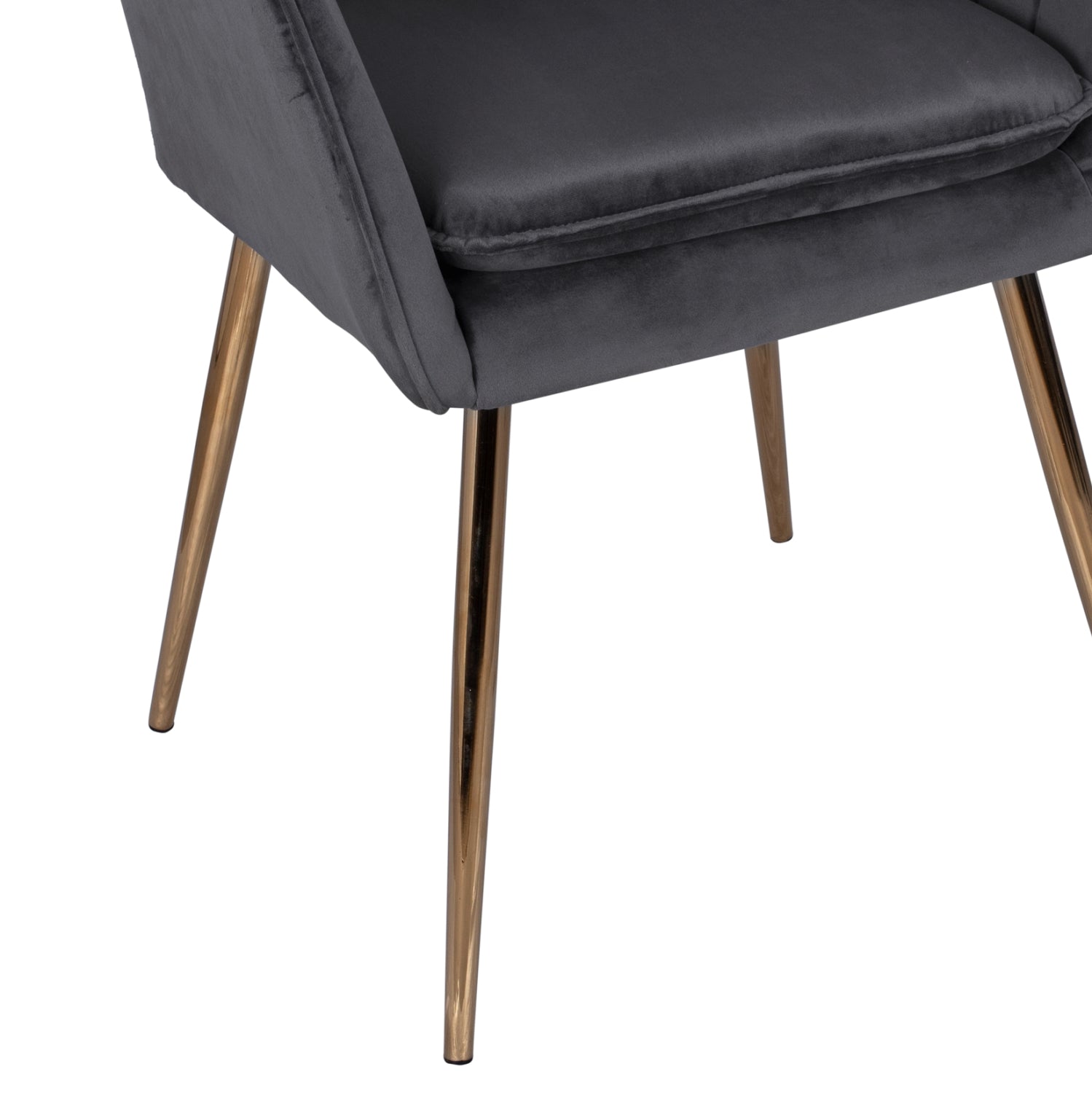 ΠΟΛΥΘΡΟΝΑΚΙ SAWYER ΒΕΛΟΥΔΟ ΓΚΡΙ ΜΕ ΧΡΥΣΑ ΠΟΔΙΑ HM8523.01 55Χ60Χ83Υ εκ. - Pakobazaar