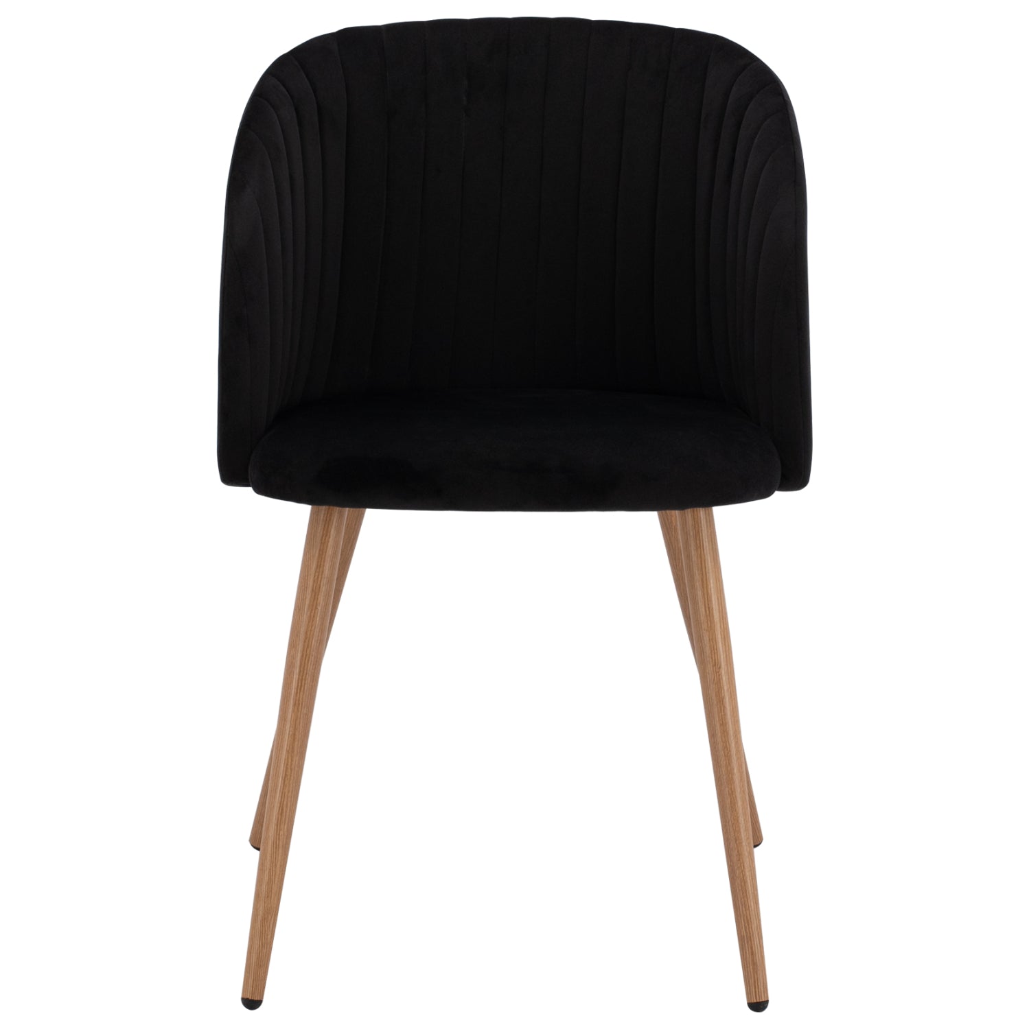 ΠΟΛΥΘΡΟΝΑΚΙ LEAH HM8543.04 ΜΕ ΒΕΛΟΥΔΟ ΜΑΥΡΟ ΚΑΙ ΜΕΤΑΛΛΙΚΑ ΠΟΔΙΑ 53x57x81 εκ. - Pakobazaar