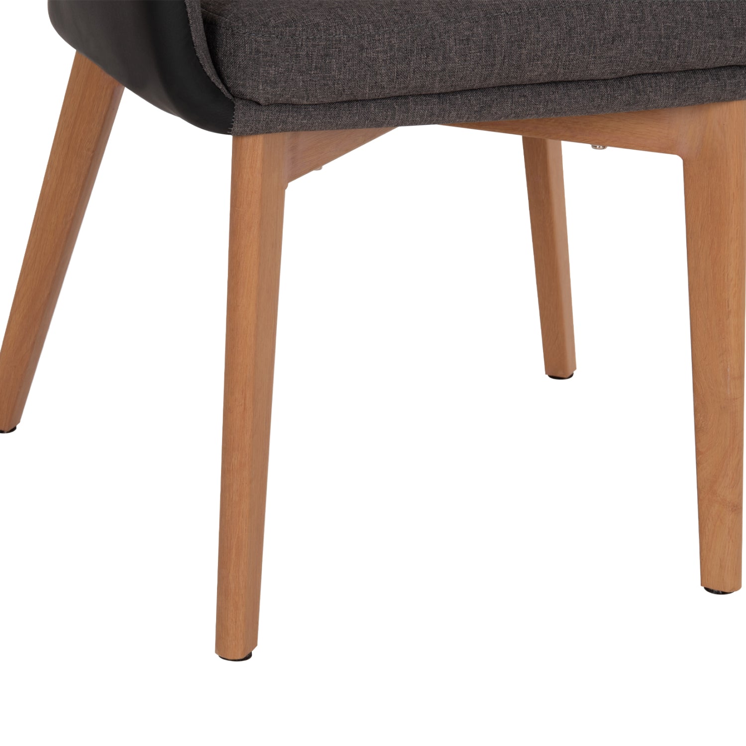 ΠΟΛΥΘΡΟΝΑΚΙ BRISTOL ΜΕ ΥΦΑΣΜΑ ΣΚΟΥΡΟ ΓΚΡΙ Κ PU ΜΑΥΡΟ HM0141.01 57x59x86Υεκ. - Pakobazaar