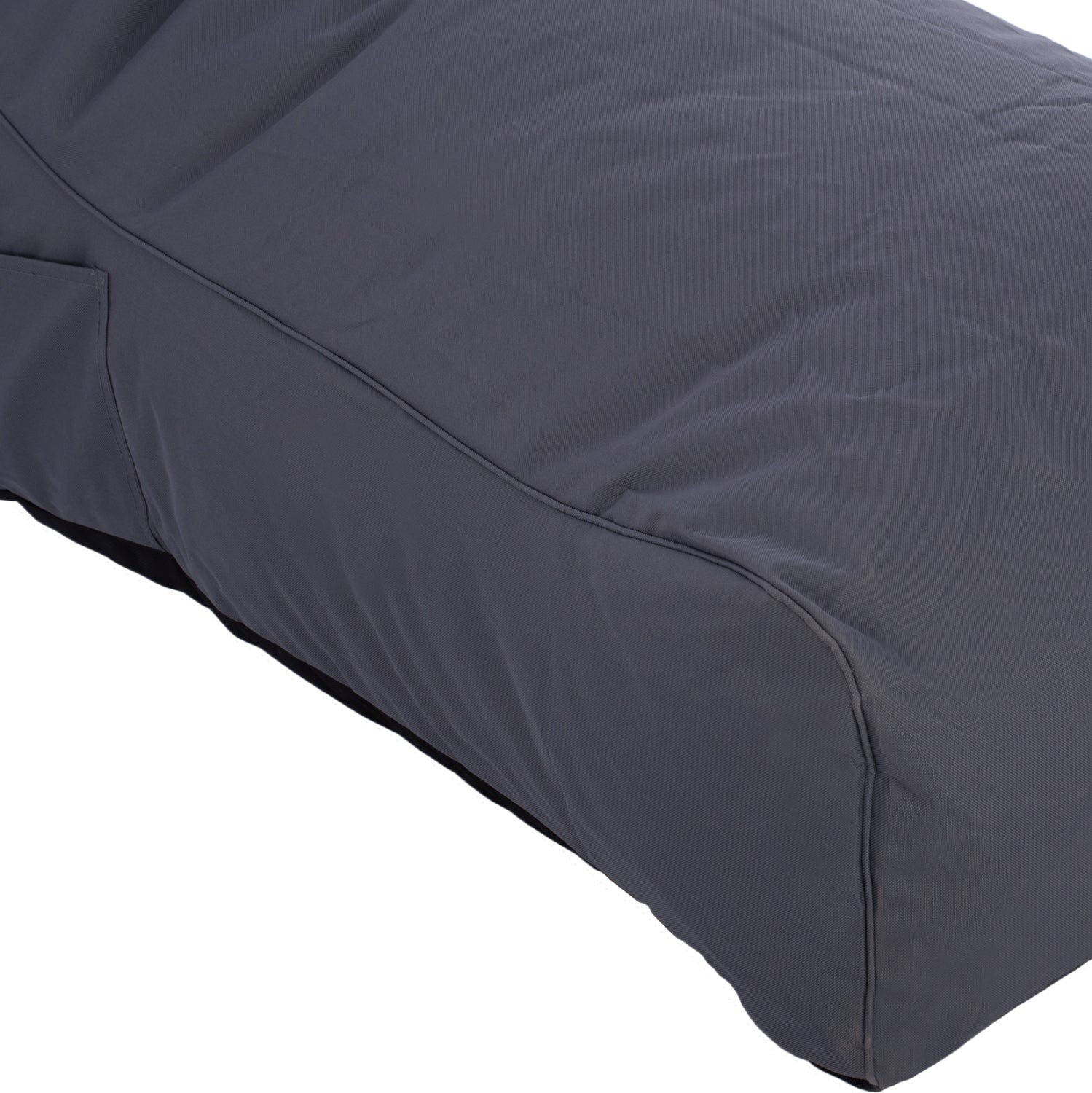 ΠΟΥΦ BLOOM ΑΔΙΑΒΡΟΧΟ HM5111.20 ΓΚΡΙ 106x70x61Υ εκ. - Pakobazaar