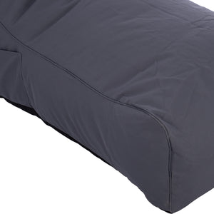 ΠΟΥΦ BLOOM ΑΔΙΑΒΡΟΧΟ HM5111.20 ΓΚΡΙ 106x70x61Υ εκ. - Pakobazaar